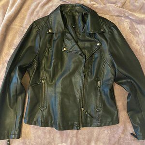 Max Studio Faux Leather Jacket